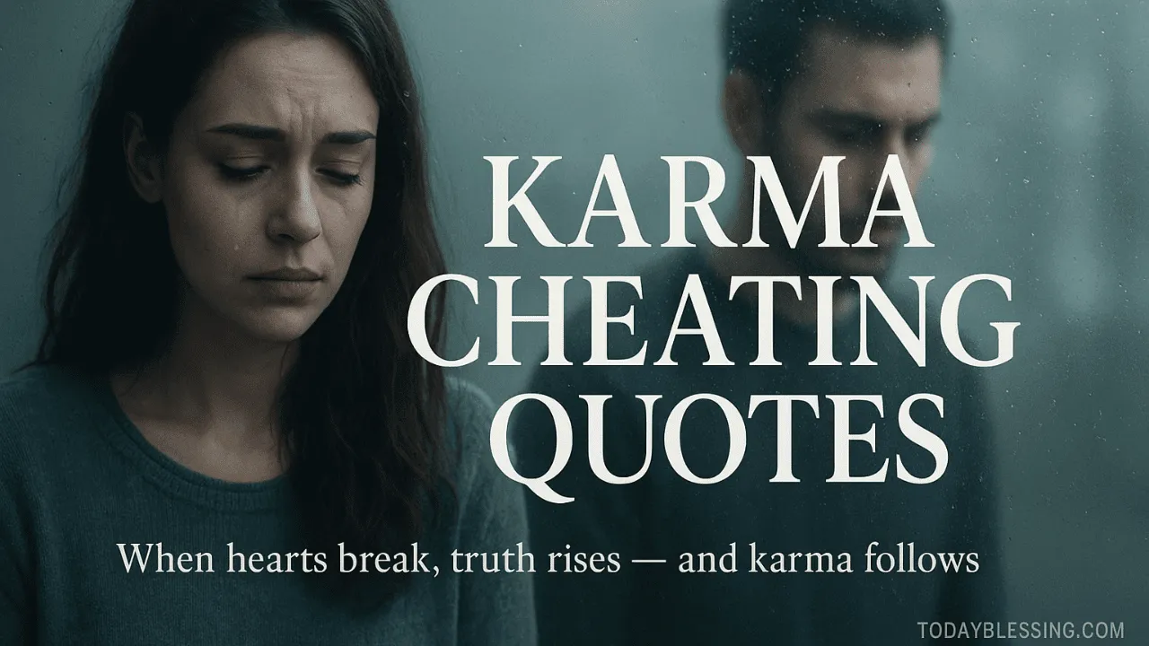 Karma Cheating Quotes