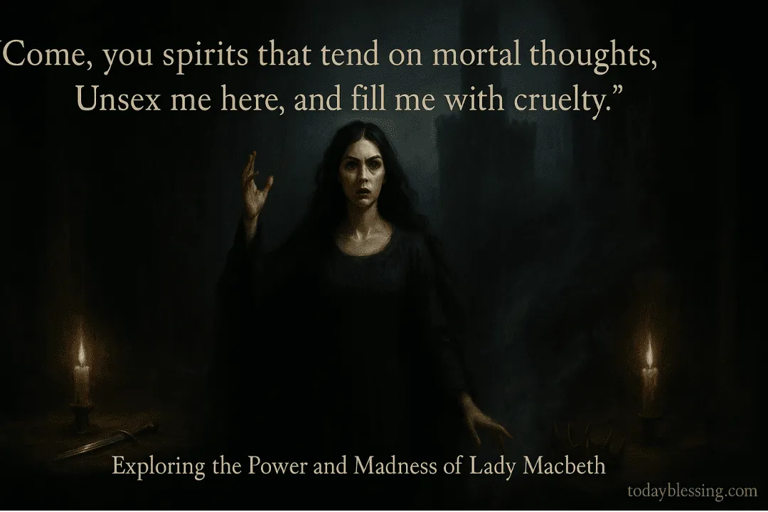 Lady Macbeth Quotes
