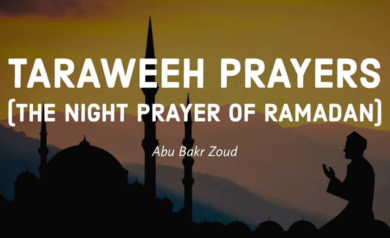 Taraweeh Prayer Dua in English
