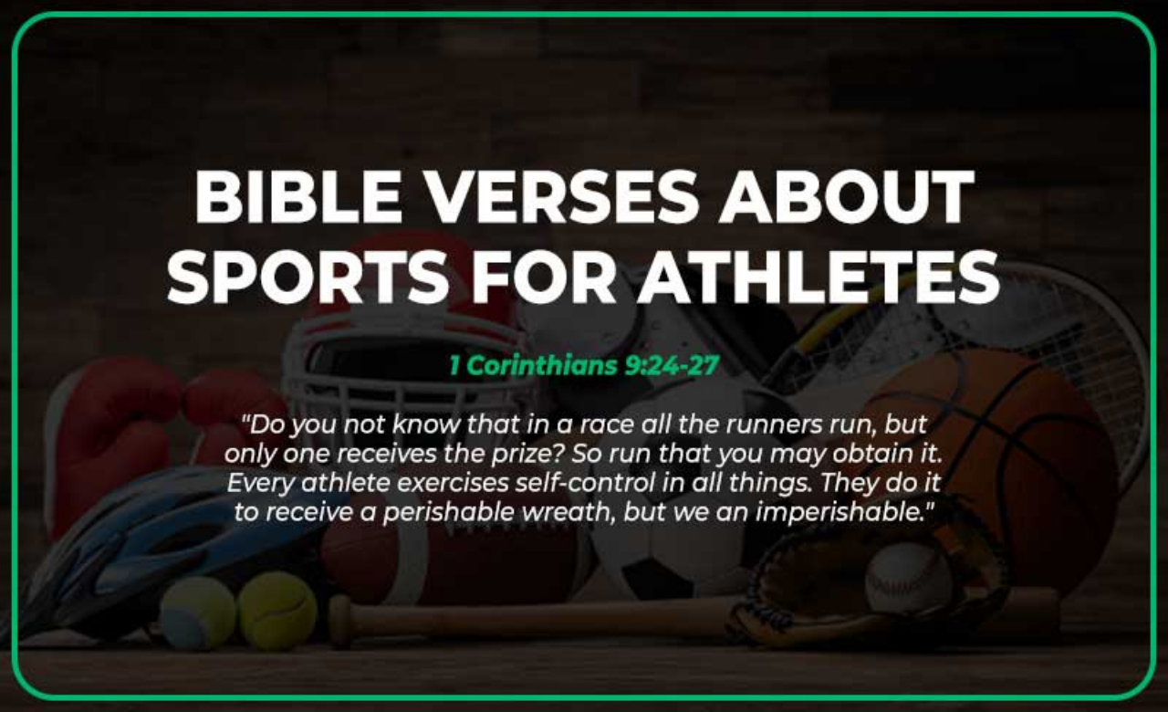30 Short Bible Verses for Athletes to Inspire Strength