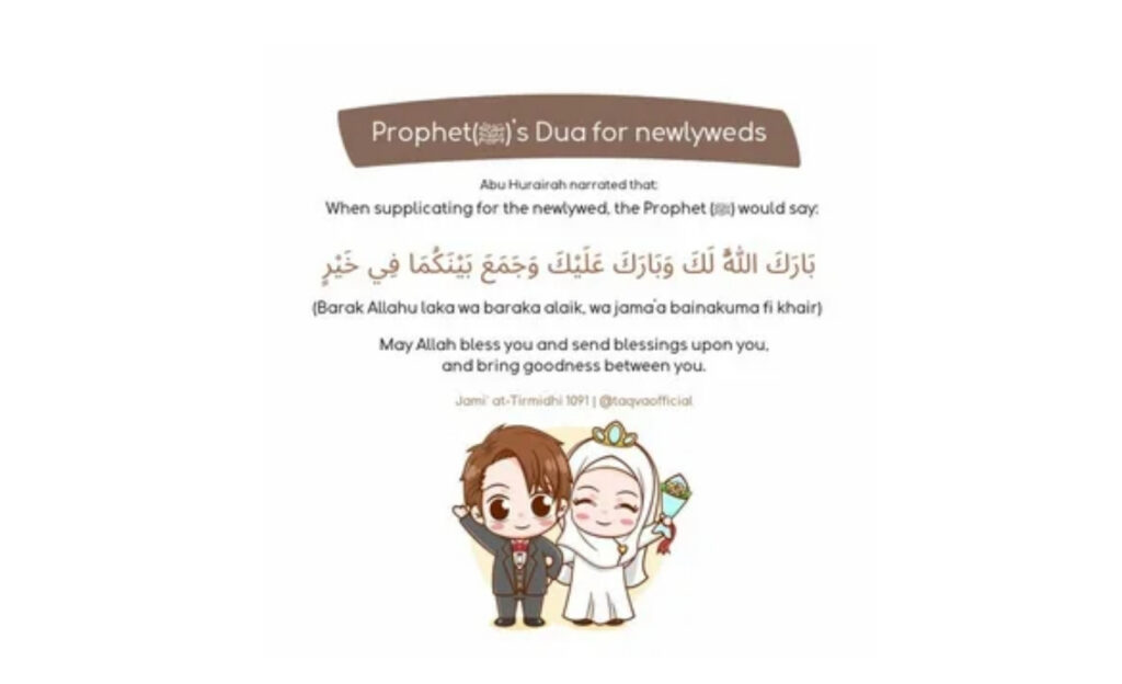 25+ Beautiful Nikah Wishes in Islam with Duas for Bride and Groom