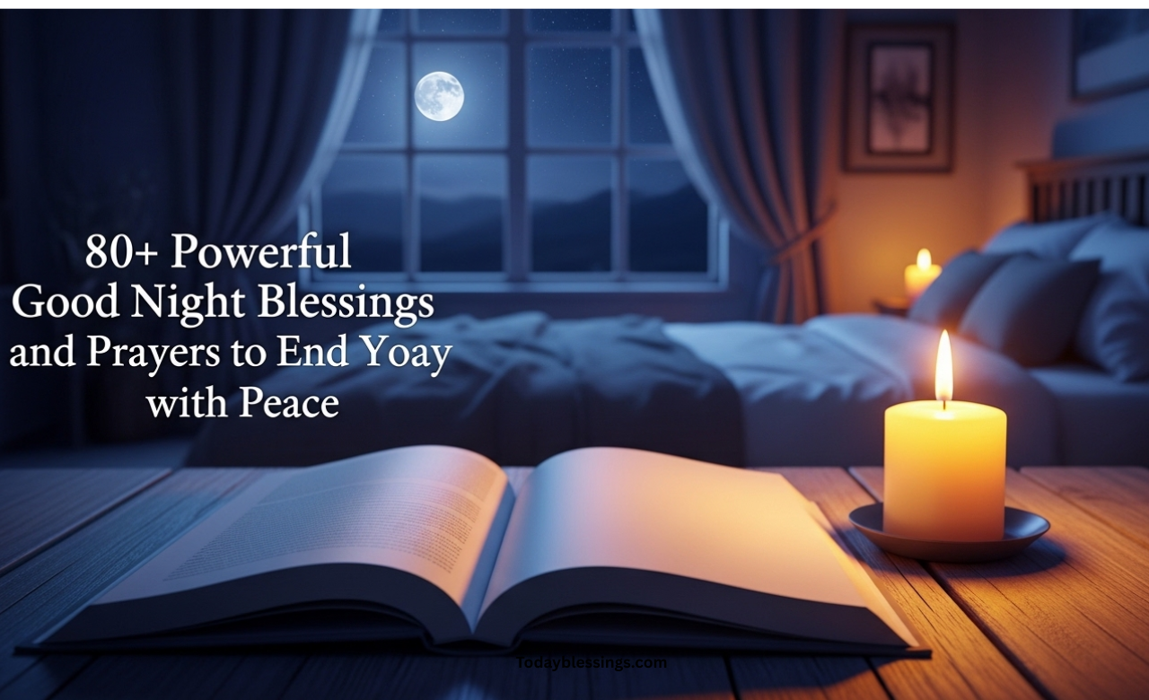 80+ Powerful Good Night Blessings and Prayers to End Your Day with Peace