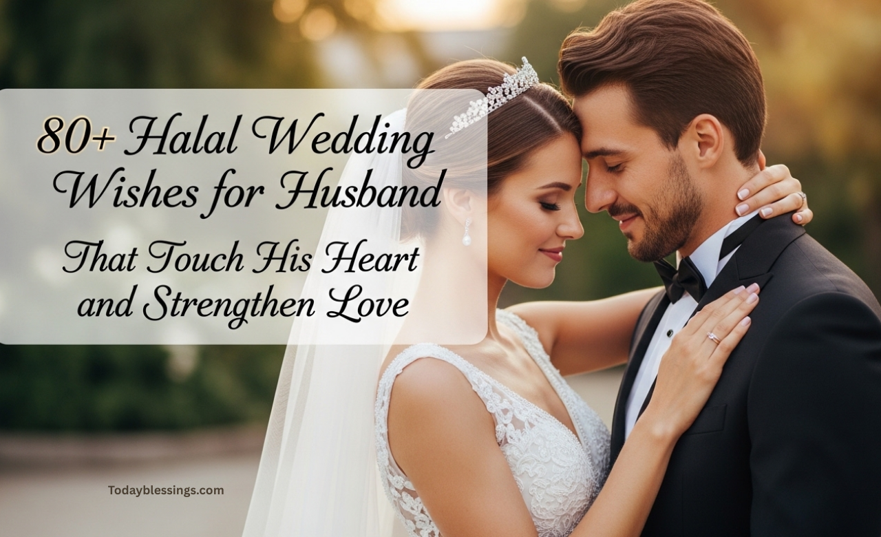 80+Halal Wedding Wishes for Husband That Touch His Heart and Strengthen Love