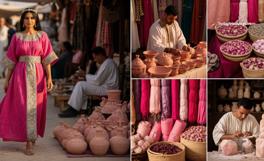 Pink in Ancient Materials and Fabrics