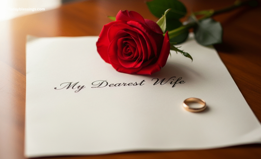 romantic love message to wife