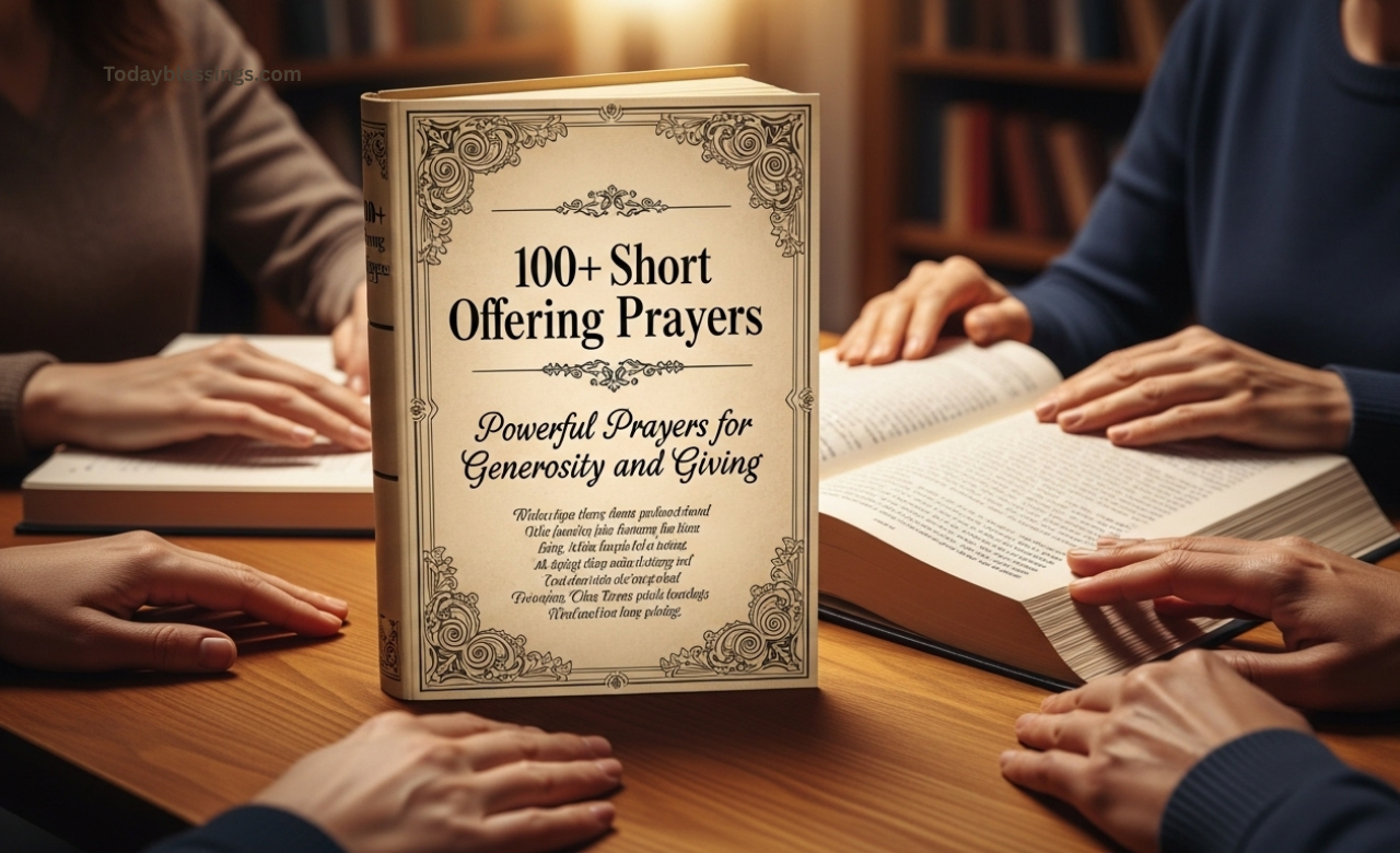 100+ Short Offering Prayers: Powerful Prayers for Generosity and Giving