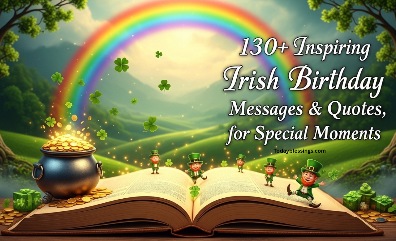 130+ Inspiring Irish Birthday Blessings, Messages & Quotes for Special Moments