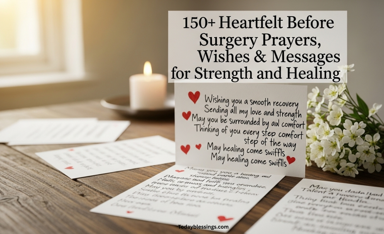 150+ Heartfelt Before Surgery Prayers, Wishes & Messages for Strength and Healing