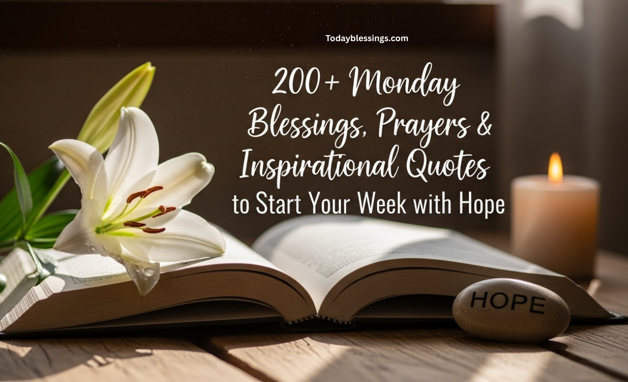 200+ Monday Blessings, Prayers & Inspirational Quotes to Start Your Week with Hope