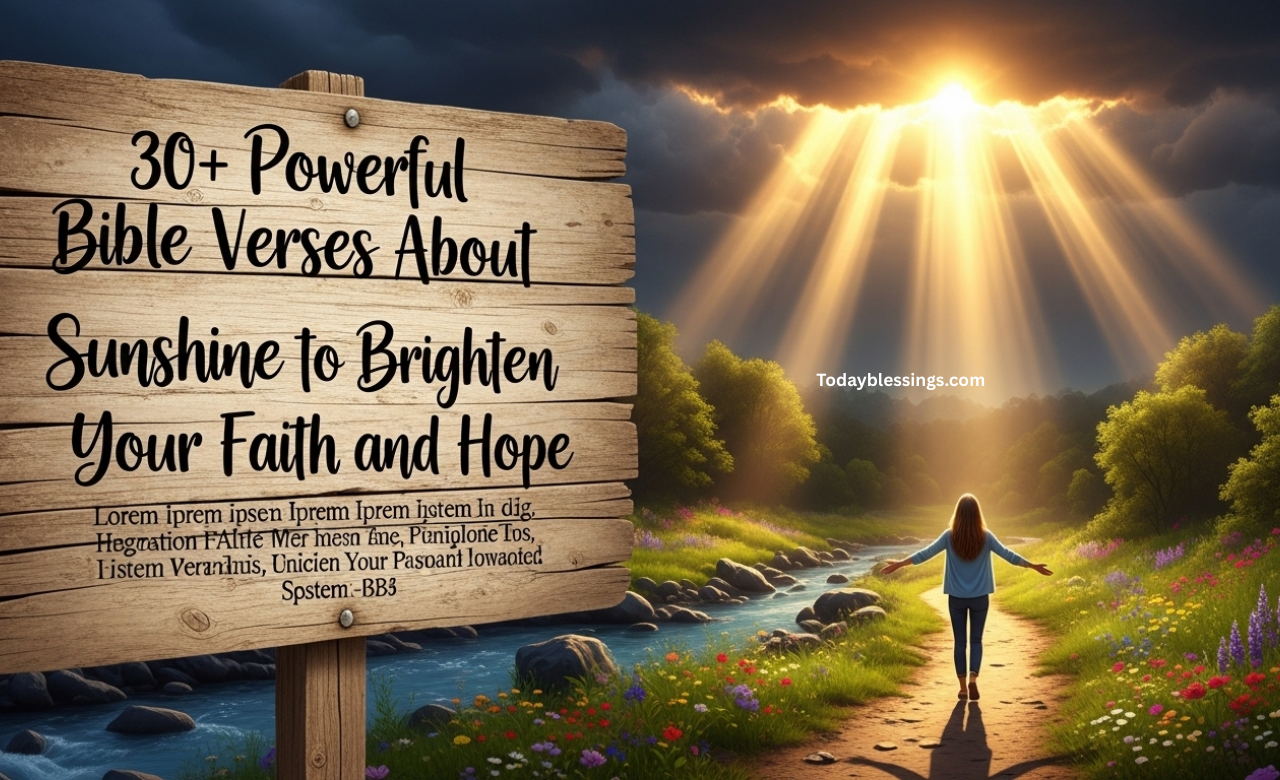 30+ Powerful Bible Verses About Sunshine to Brighten Your Faith and Hope