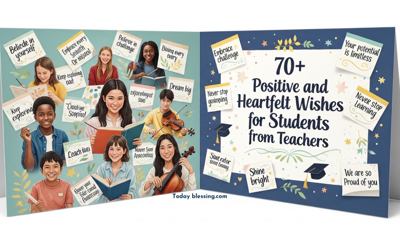 70+ Positive and Heartfelt Wishes for Students from Teachers