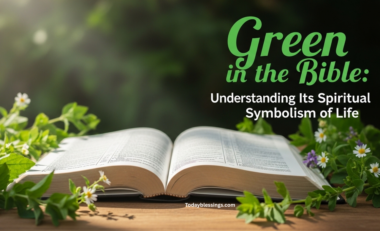 Green in the Bible: Understanding Its Spiritual Symbolism of Life