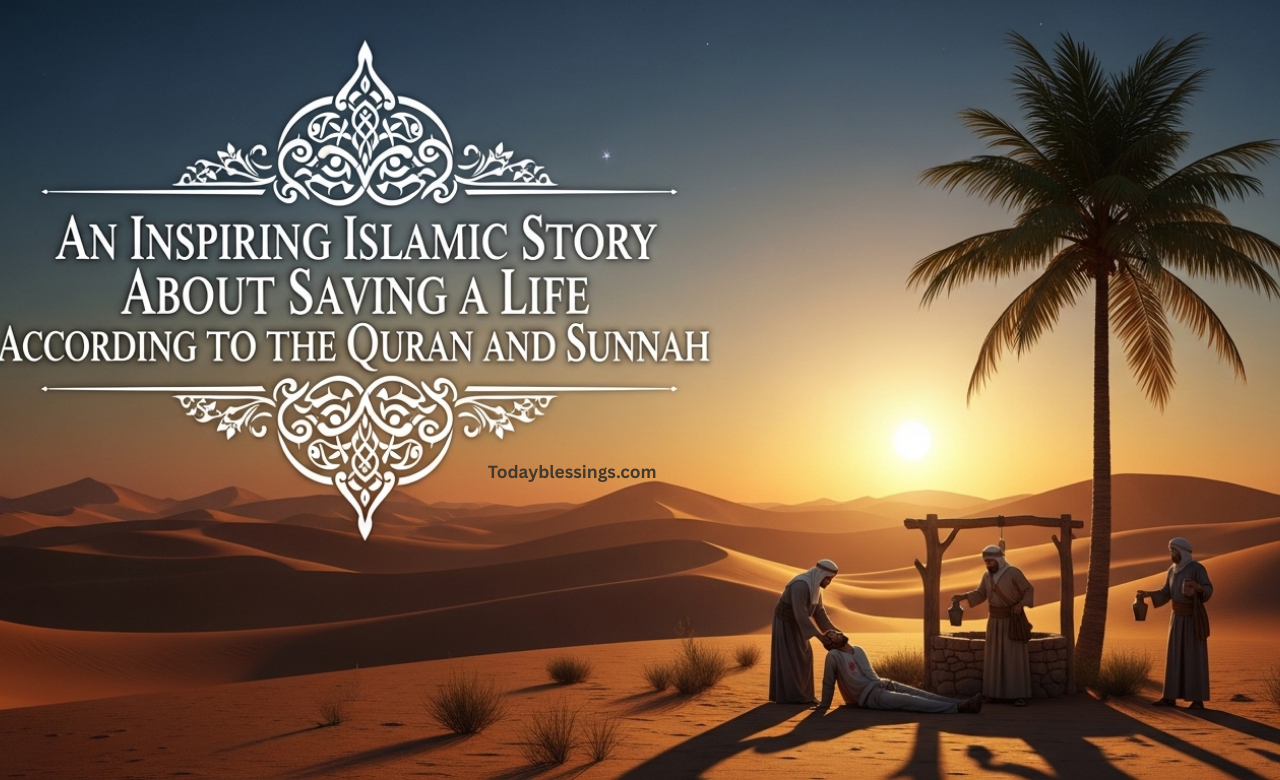 An Inspiring Islamic Story About Saving a Life According to the Quran and Sunnah