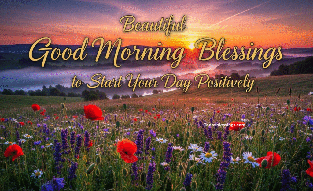 Beautiful Good Morning Blessings to Start Your Day Positively