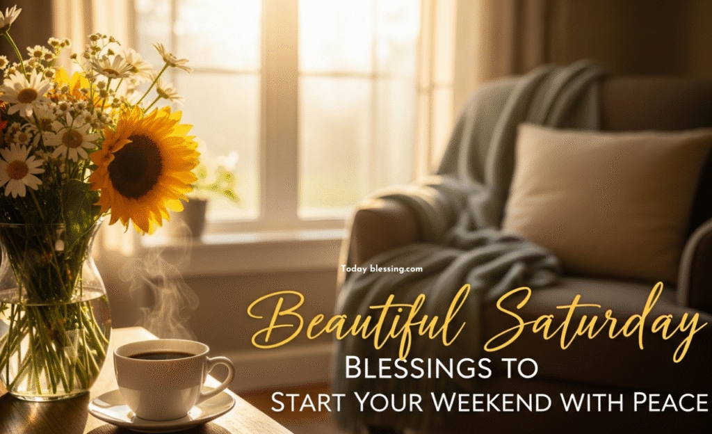 Beautiful Saturday Blessings to Start Your Weekend with Peace