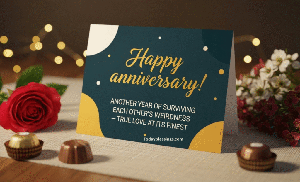Best Funny Anniversary Quotes to Celebrate Love & Laughter