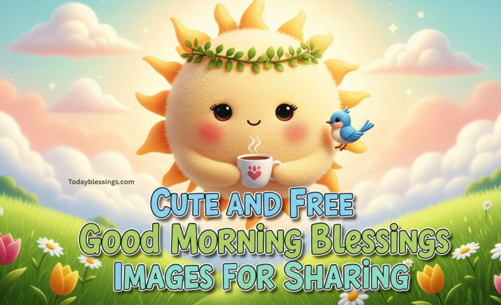 Cute and Free Good Morning Blessings Images for Sharing