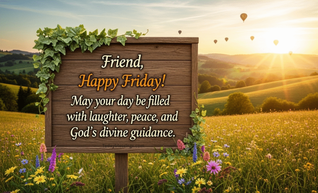 Friday Blessings for Friends and Family Members