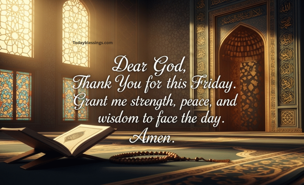 Friday Morning Prayers for Strength, Peace and Success