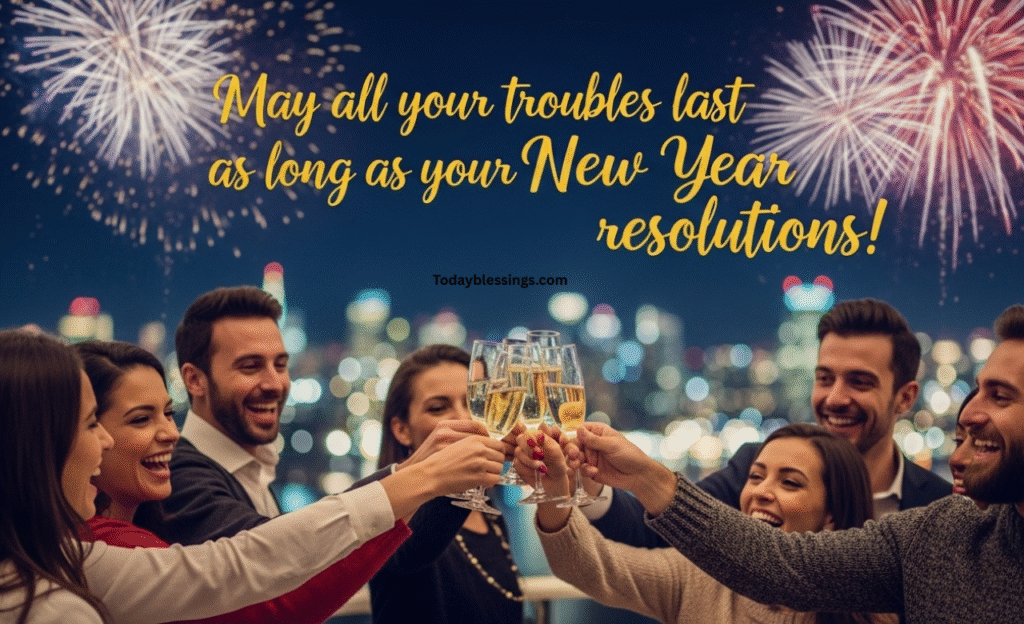 Funny New Year wishes 