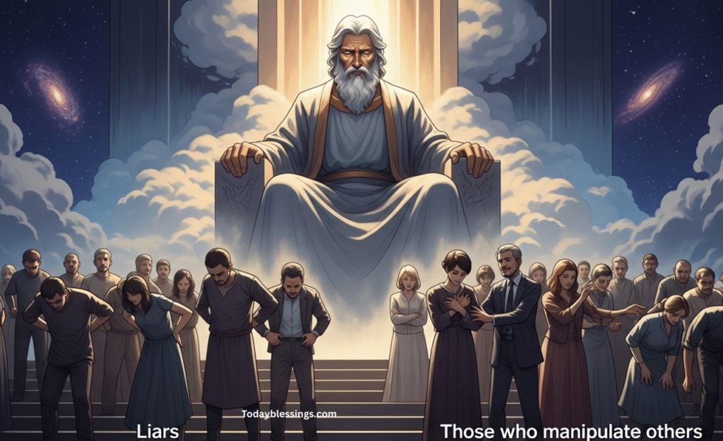 God Judges Liars and Those Who Manipulate Others