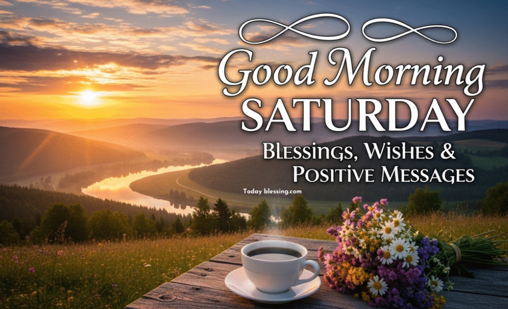 Good Morning Saturday Blessings, Wishes & Positive Messages
