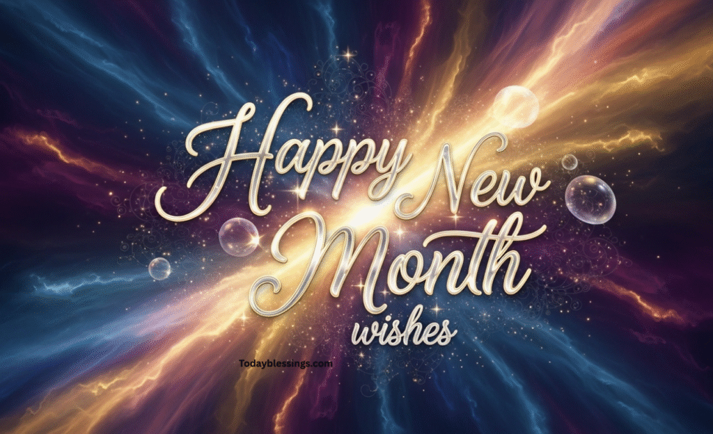 Happy New Month wishes