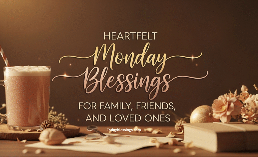 Heartfelt Monday Blessings for Family, Friends, and Loved Ones