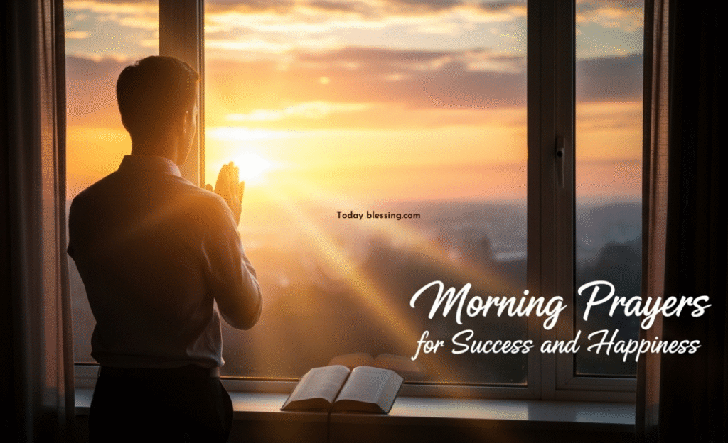 Inspirational Morning Prayers for His Success and Happiness