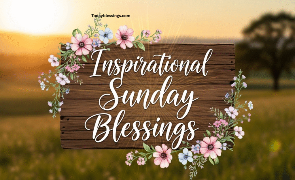 inspirational sunday blessings quotes