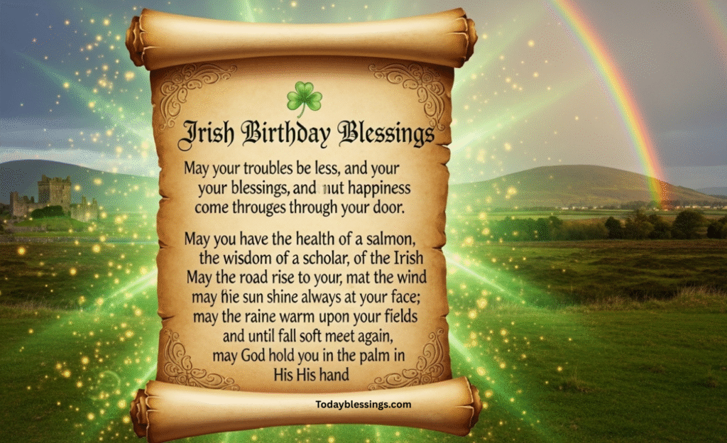 Irish Birthday Blessings