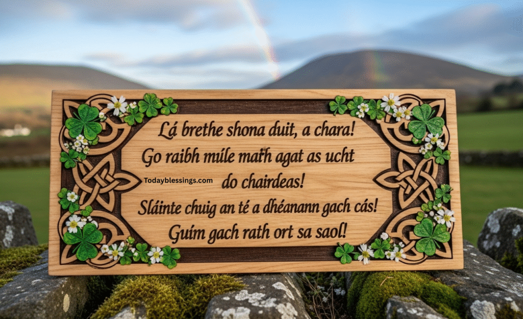 Irish birthday messages for friend