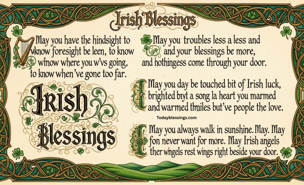 Irish blessings for parents,