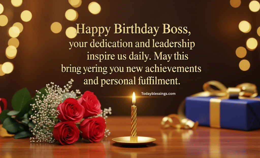 Long and Detailed Birthday Wishes for Boss