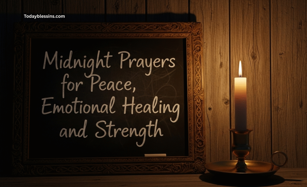 Midnight Prayers for Peace, Emotional Healing and Strength