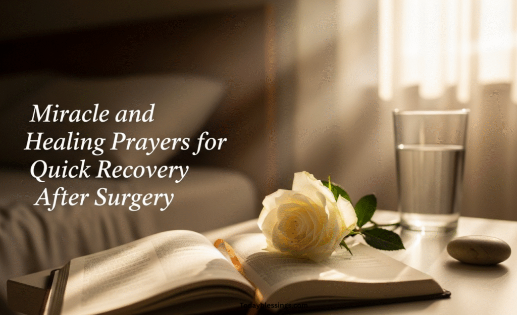 Miracle and Healing Prayers for Quick Recovery After Surgery