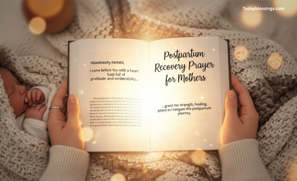 Postpartum Recovery Prayer for Mothers