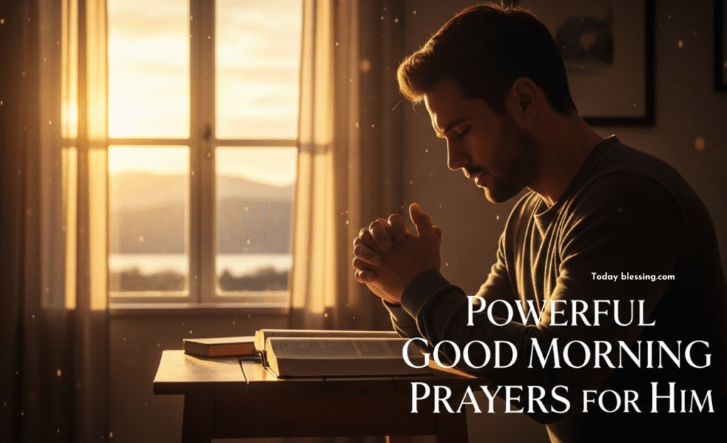 Powerful Good Morning Prayers for Him