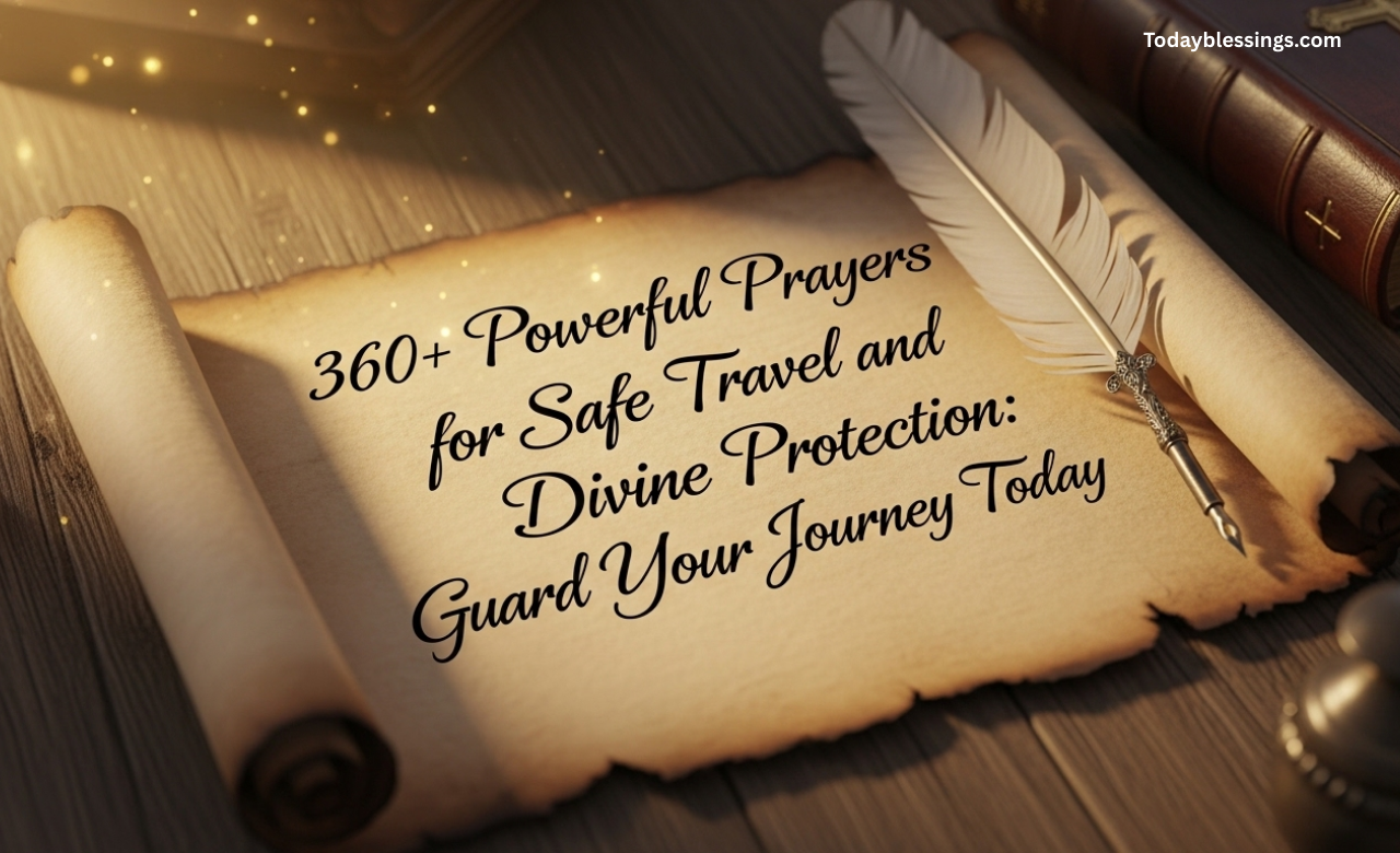 360+ Powerful Prayers for Safe Travel and Divine Protection: Guard Your Journey Today
