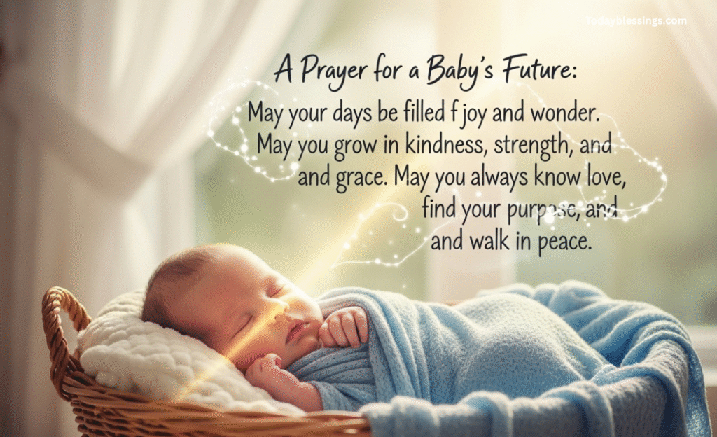 prayer for baby’s future