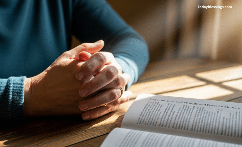 Prayer for Emotional Strength and Peace for Mothers