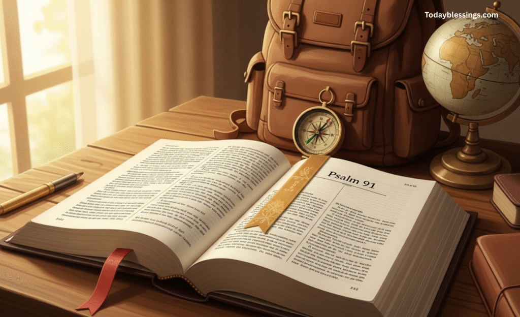 Psalm and Bible-Based Prayers for Safe Travel and Spiritual Protection