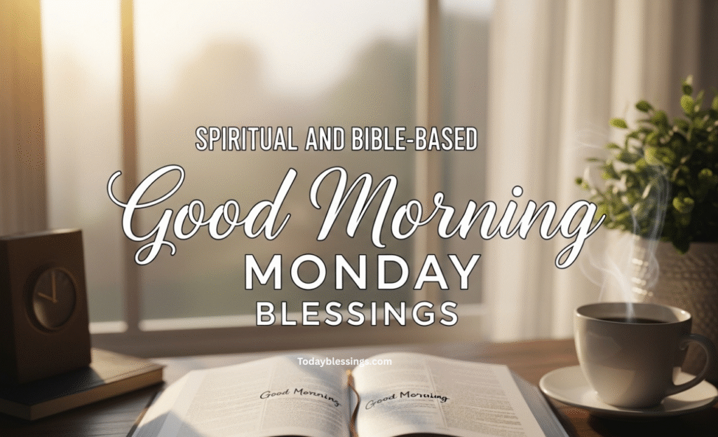Spiritual and Bible-Based Good Morning Monday Blessings