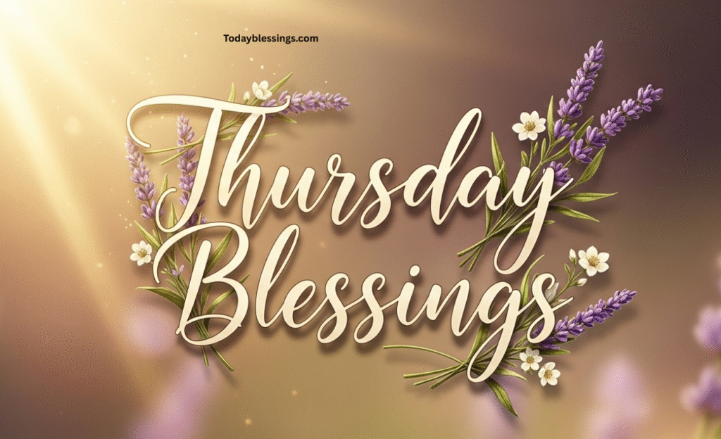 Thursday Blessings