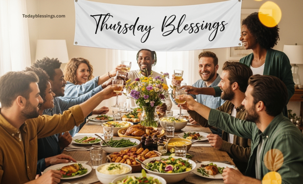 Thursday blessings with friends and family