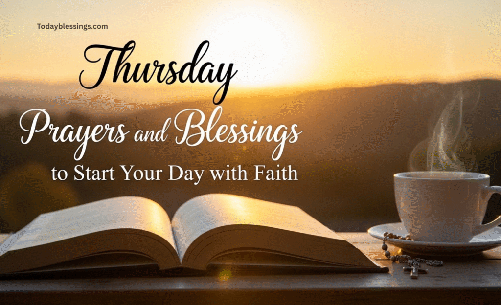 Thursday Prayers and Blessings to Start Your Day with Faith
