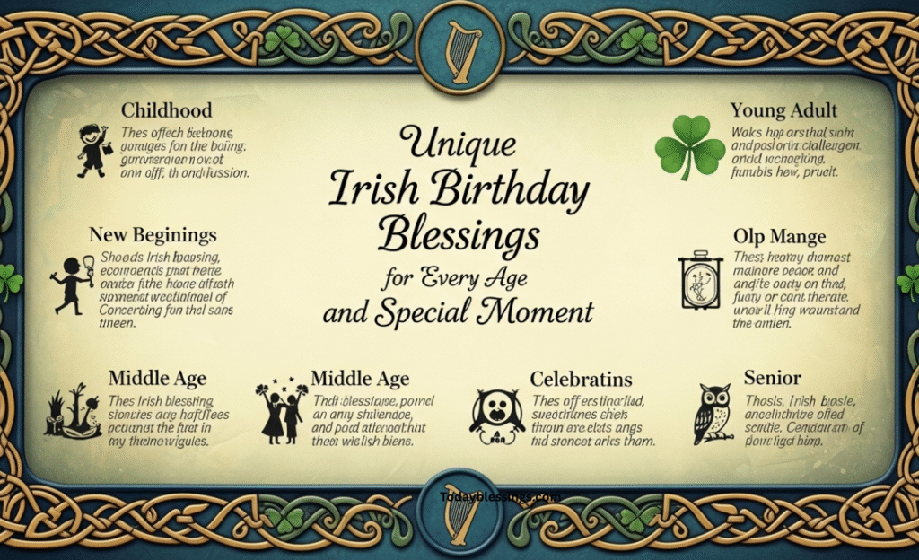 Unique Irish Birthday Blessings for Every Age and Special Moment