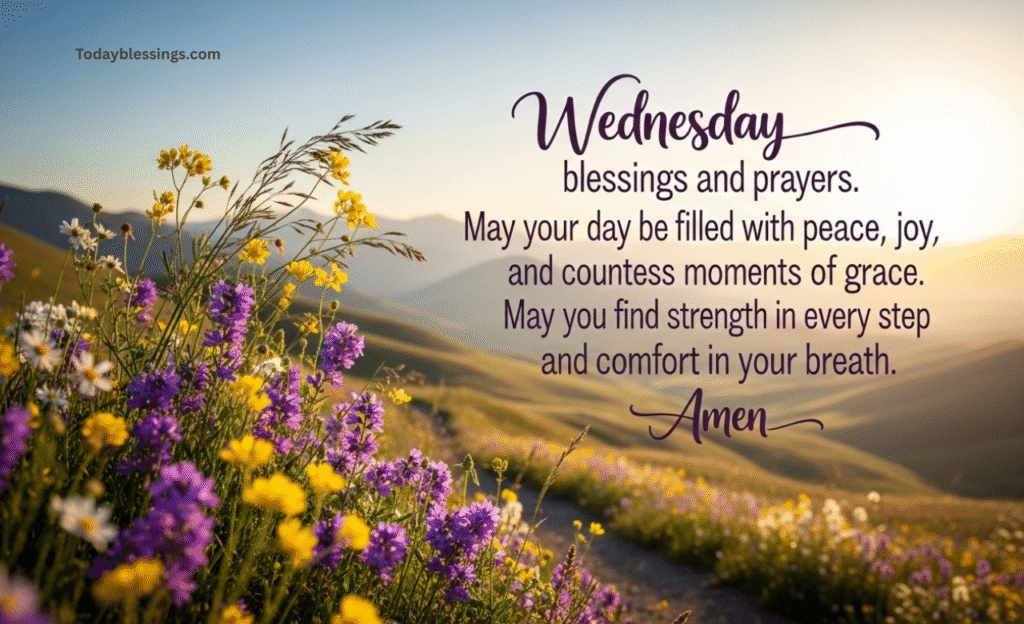 Wednesday blessings and prayers