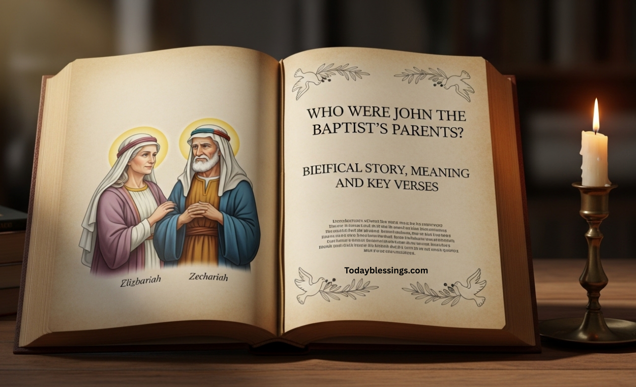 Who Were John the Baptist’s Parents? Biblical Story, Meaning and Key Verses