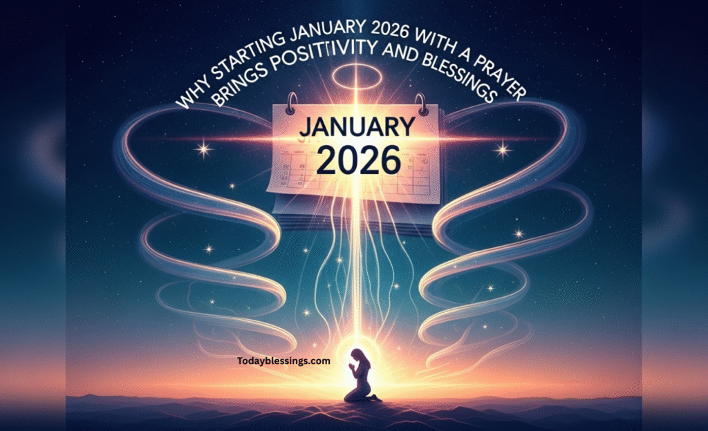 Why Starting January 2026 with a Prayer Brings Positivity and Blessings